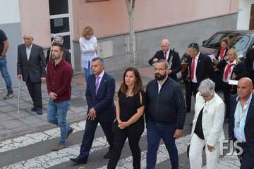 Procesión religiosa por las calles de El Ejido (Foto Francisco Javier Santana)